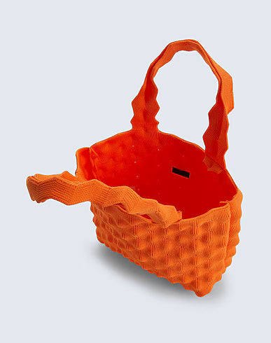 Knitted medium shopper bag